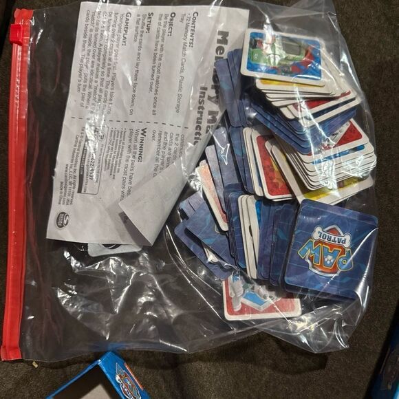 BNIB Nickelodeon Paw Patrol Memory Match Game 2015 - Picture 2 of 3